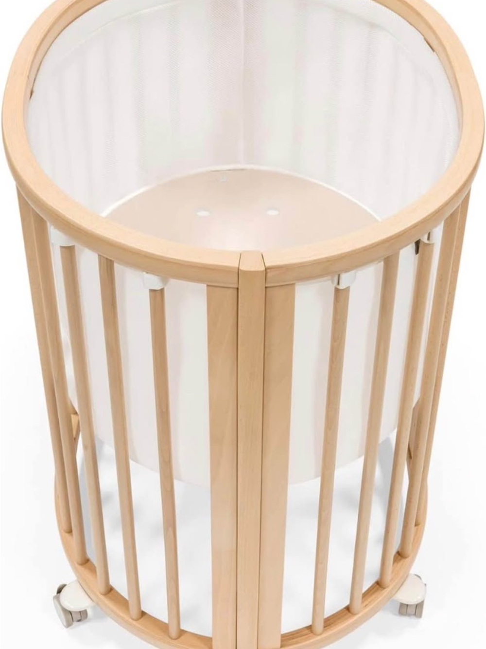 Stokke Sleepi Mini Mesh Liner, White - Breathable 3D Mesh for Safe Sleep